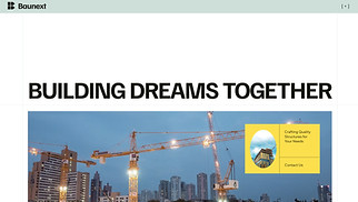 Construction website templates - Construction Company (Modern)